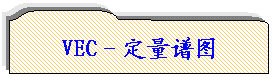 保留: VEC－定量谱图
